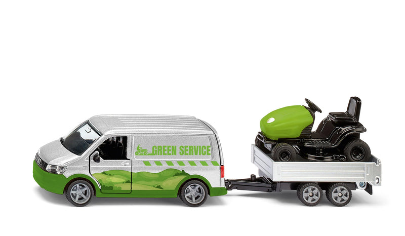 Siku VW T6 mit Rasentraktor 02.005
