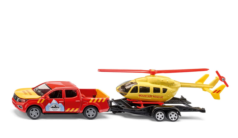 Siku Nissan Navara mit Helikopter 02.570