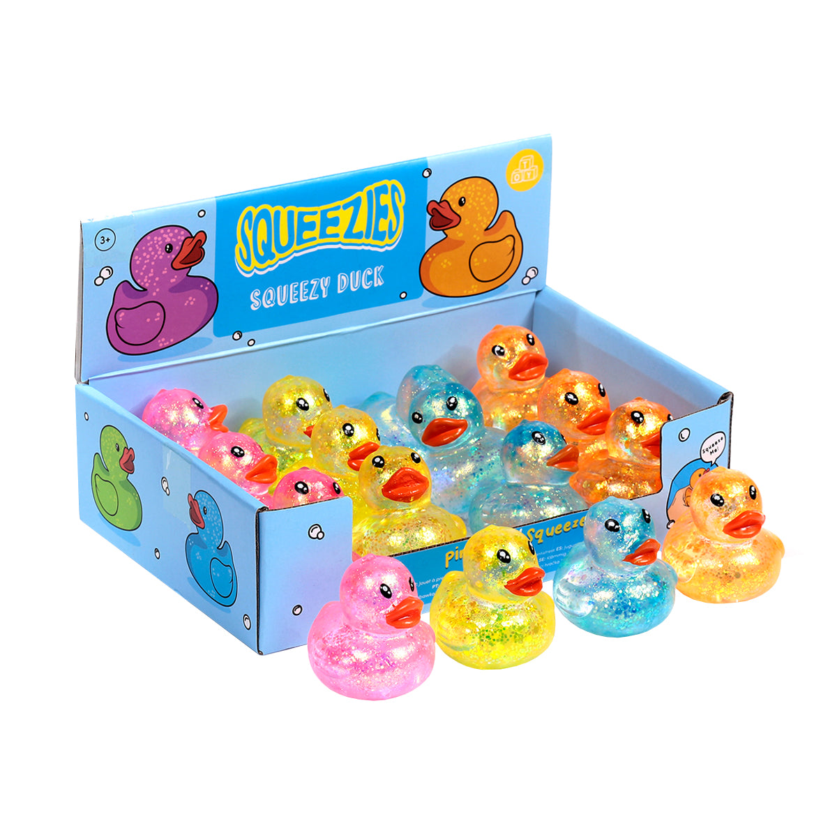 Squeezies Antistress Ente - Bild 1