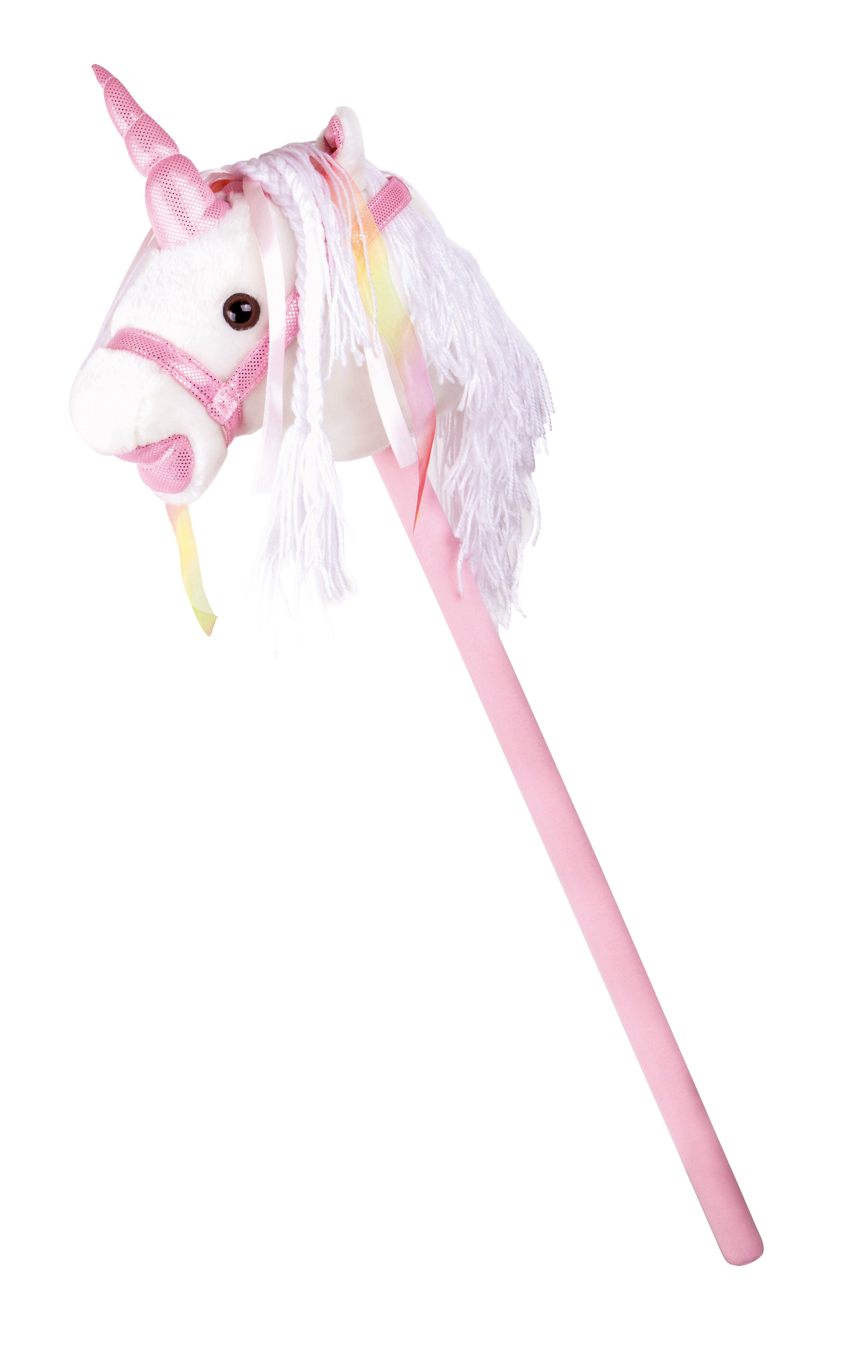 Steckenpferd weisses Einhorn - Bild 3