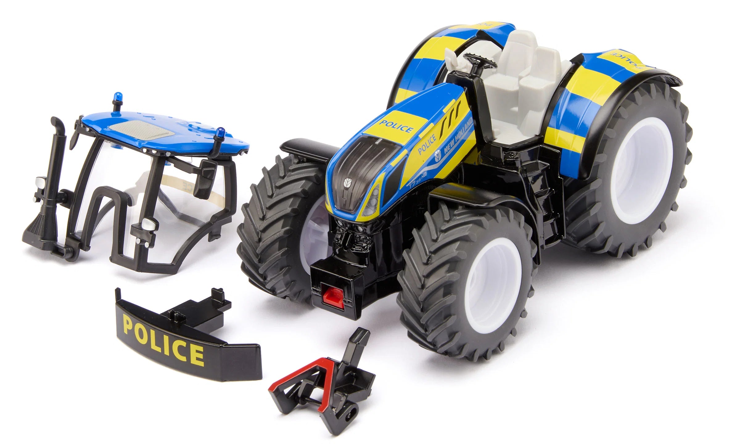 Siku New Holland Polizei Traktor 03.297 - Bild 3