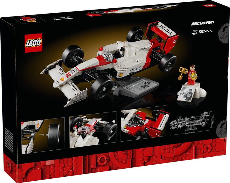 LEGO ICONS McLaren MP4/4 & Ayrton Senna 10330