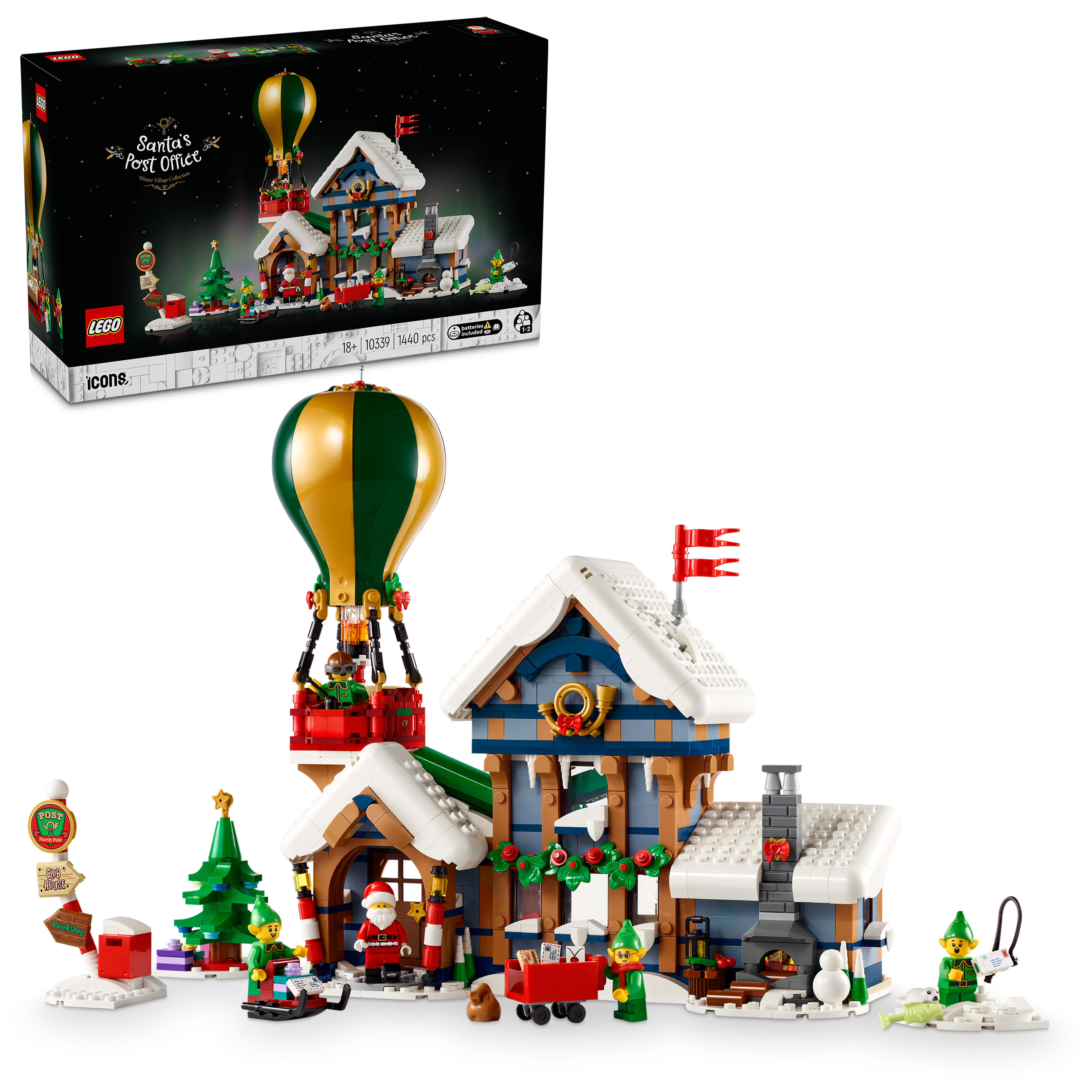 LEGO Icons Postamt des Weihnachtsmanns 10339 - Bild 8