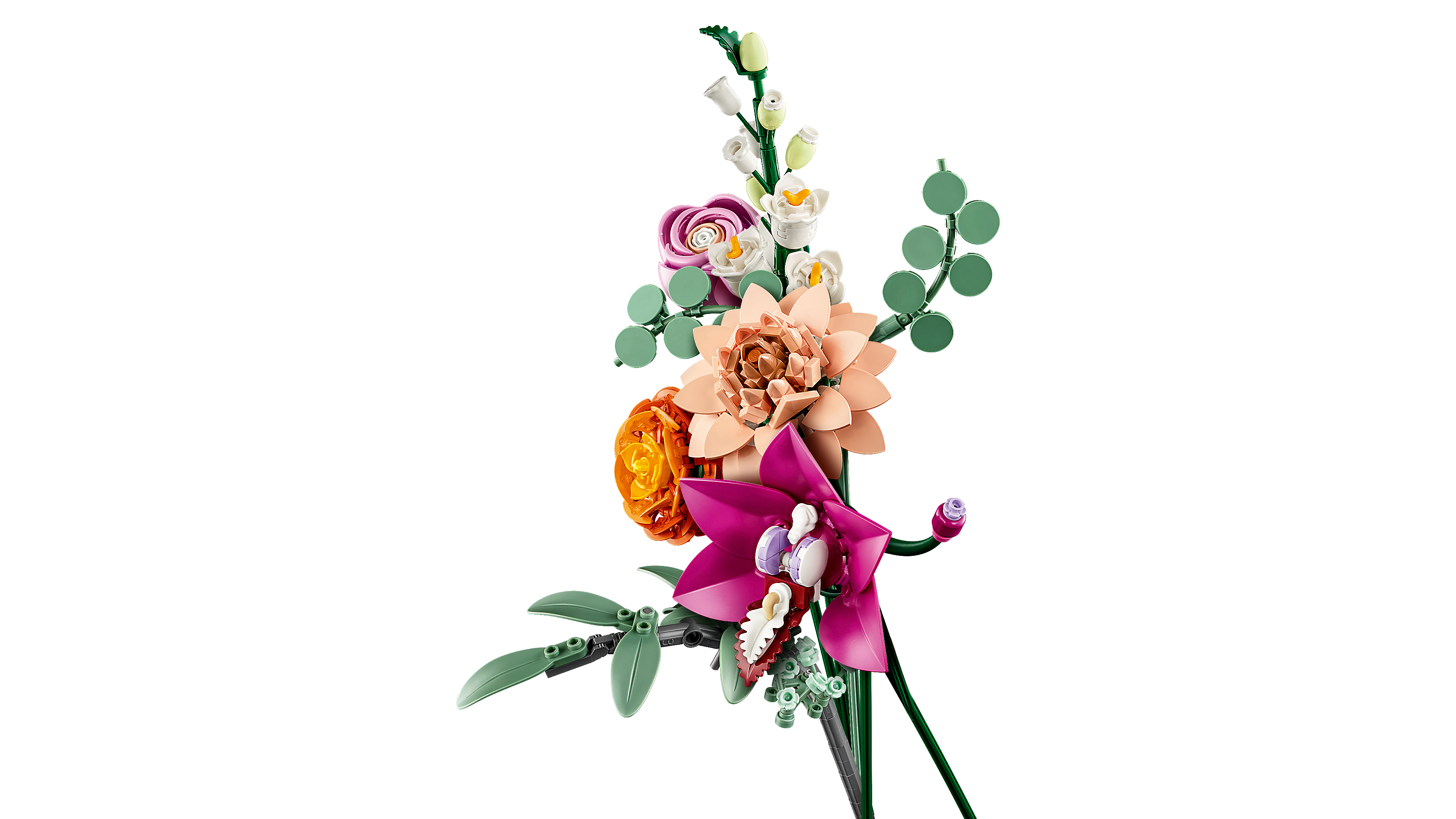 LEGO Icons Schöner Rosafarbener Blumenstrauss 10342 - Bild 3