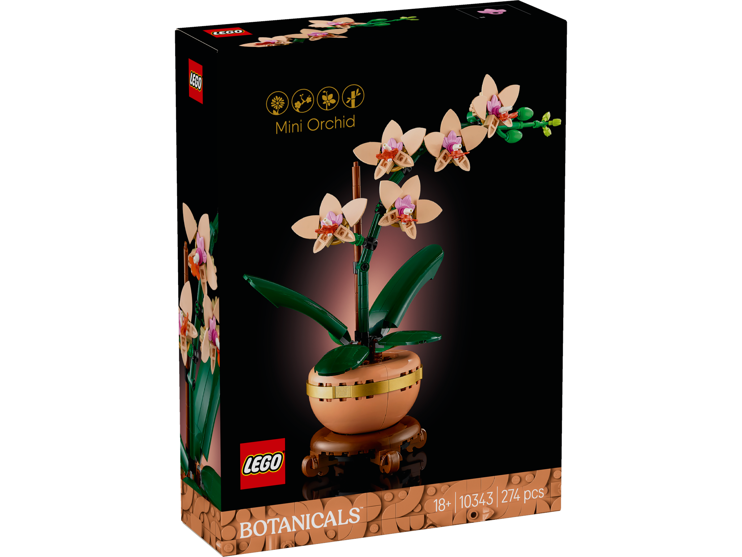 LEGO Icons Mini - Orchidee 10343 - Bild 1