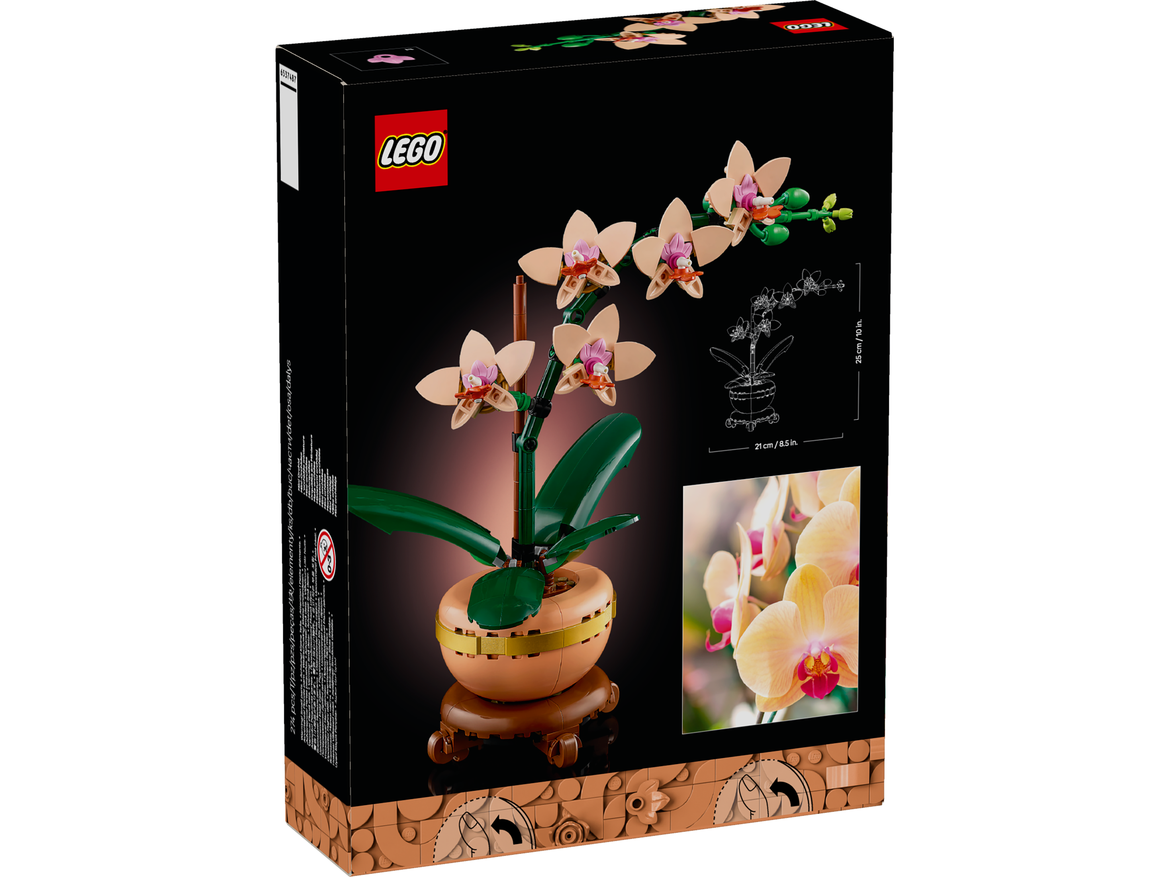 LEGO Icons Mini - Orchidee 10343 - Bild 6