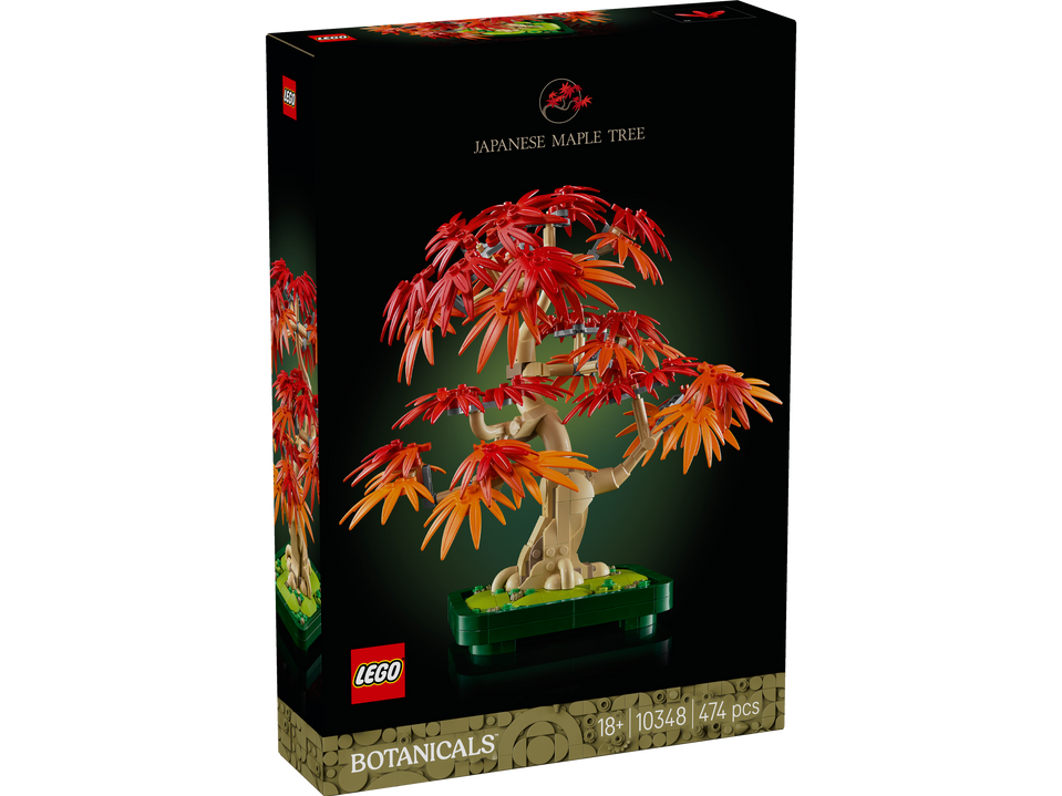 LEGO Icons Japanischer Roter Ahorn – Bonsai-Baum 10348