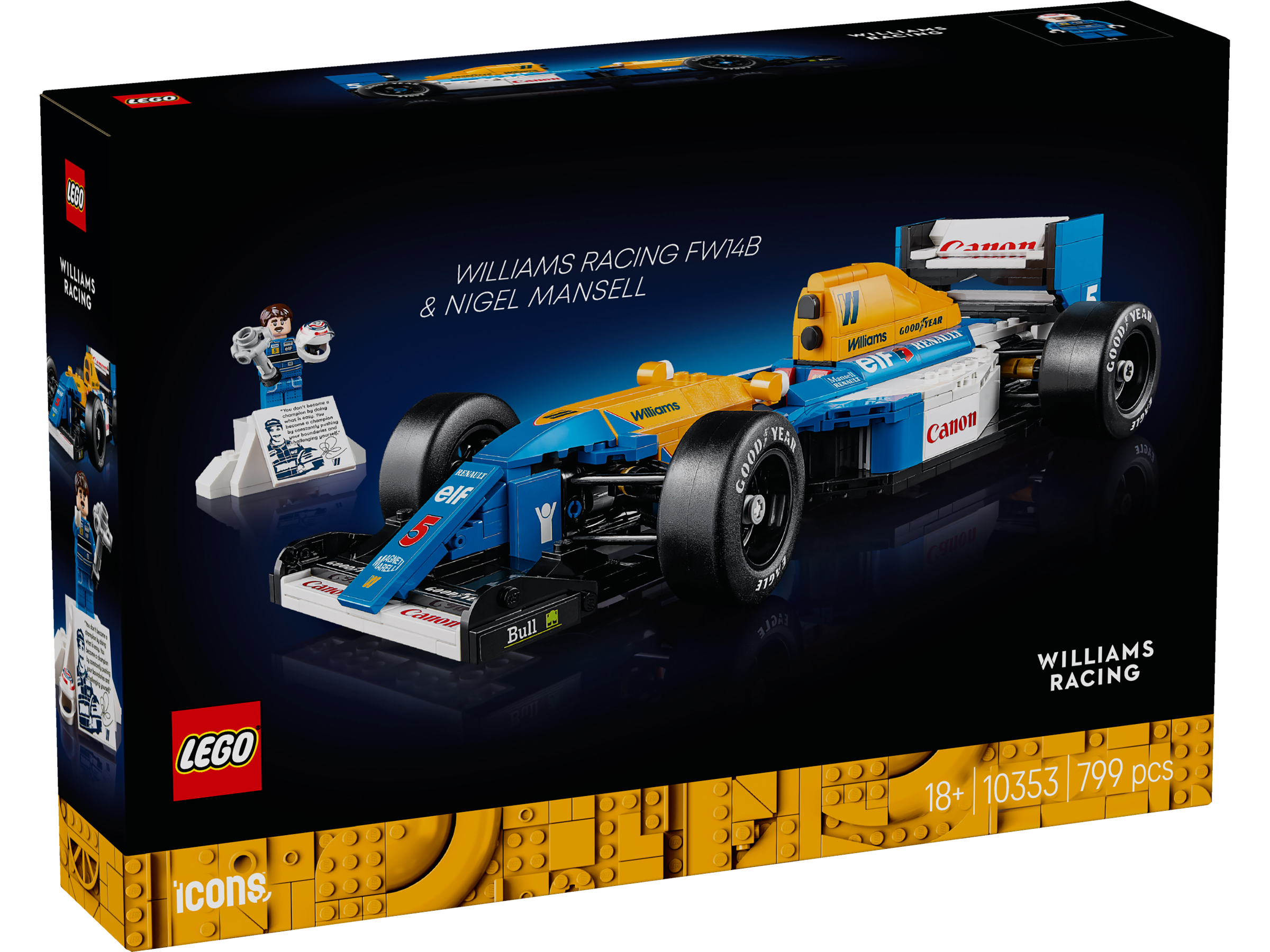 LEGO ICONS Williams Racing FW14B 10353 - Bild 1