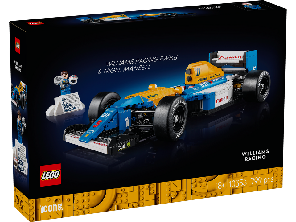 LEGO ICONS Williams Racing FW14B 10353