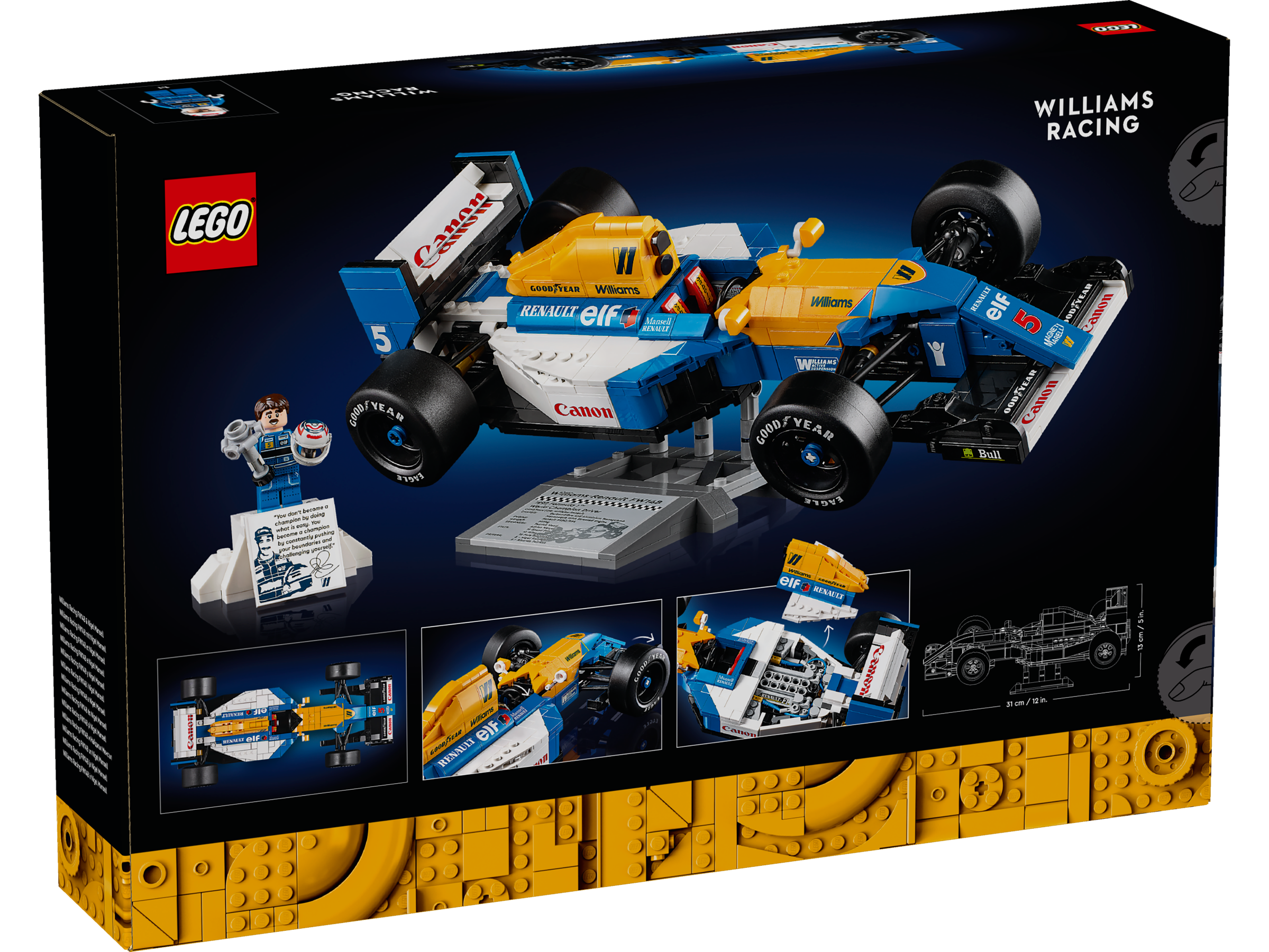 LEGO ICONS Williams Racing FW14B 10353 - Bild 8