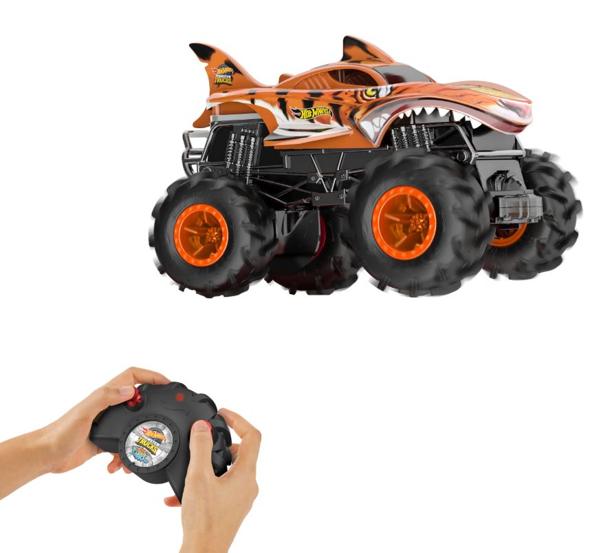 Hot Wheels Monster Trucks RC Tigerhai 1:24 - Bild 3