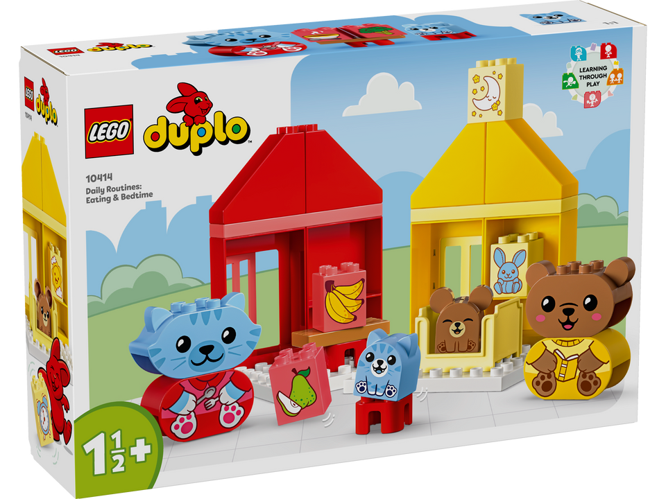 LEGO DUPLO Alltagsroutine : Essen und Schlafen 10414