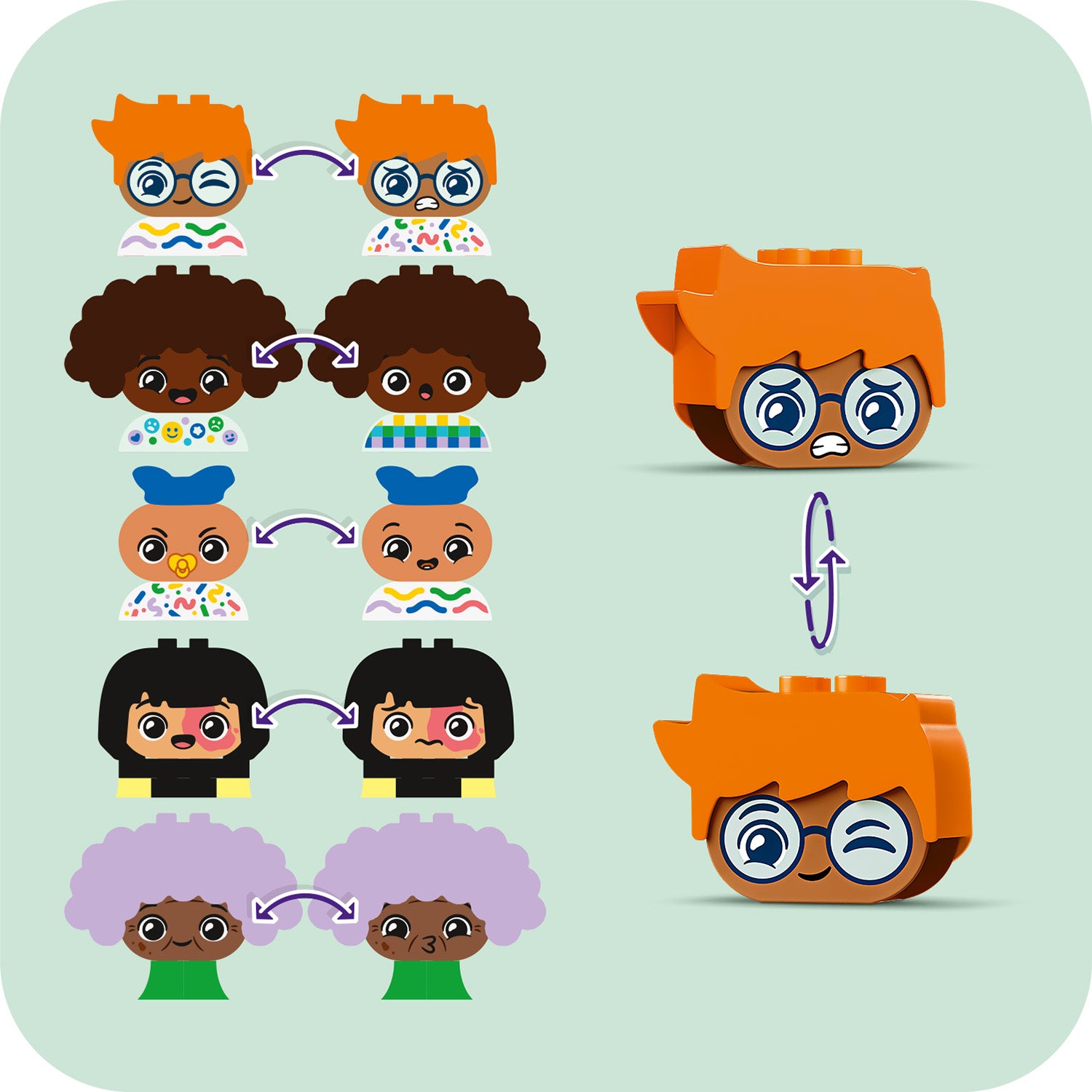 LEGO DUPLO Baubare Menschen mit grossen Gefühlen 10423 - Bild 3