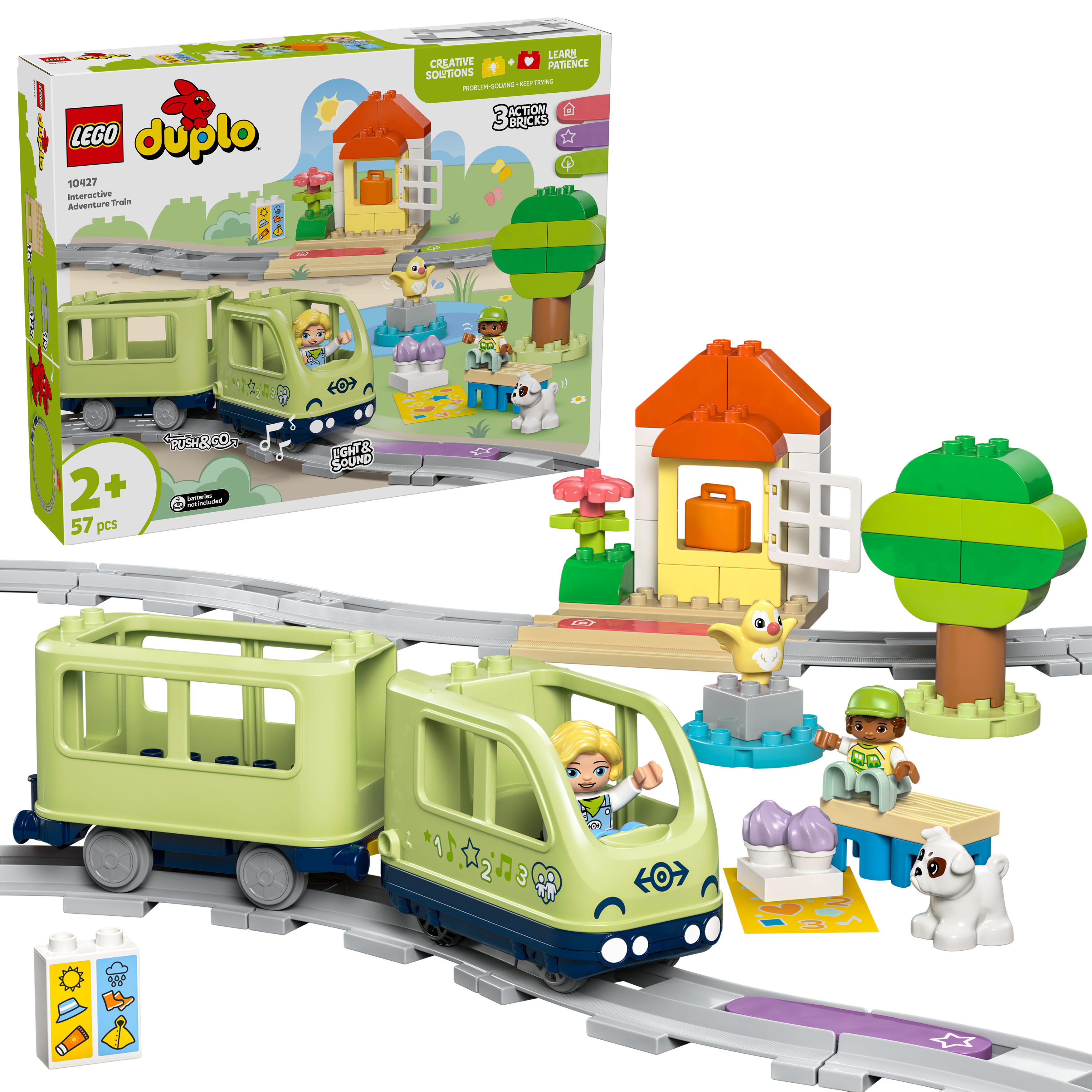LEGO DUPLO Interaktive Abenteuer Eisenbahn 10427 - Bild 3