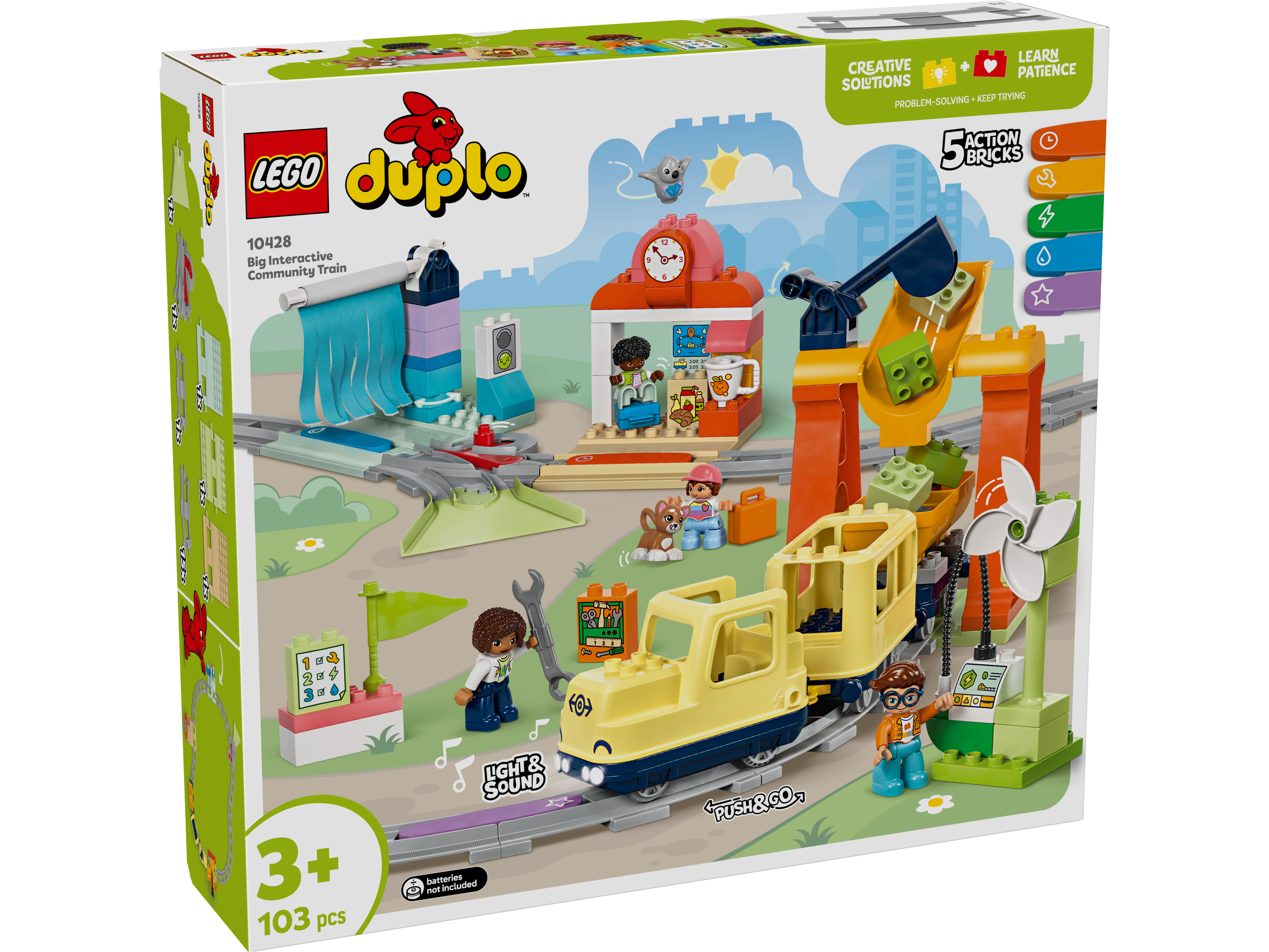 LEGO DUPLO Grosse Interaktive Eisenbahn 10428 - Bild 1