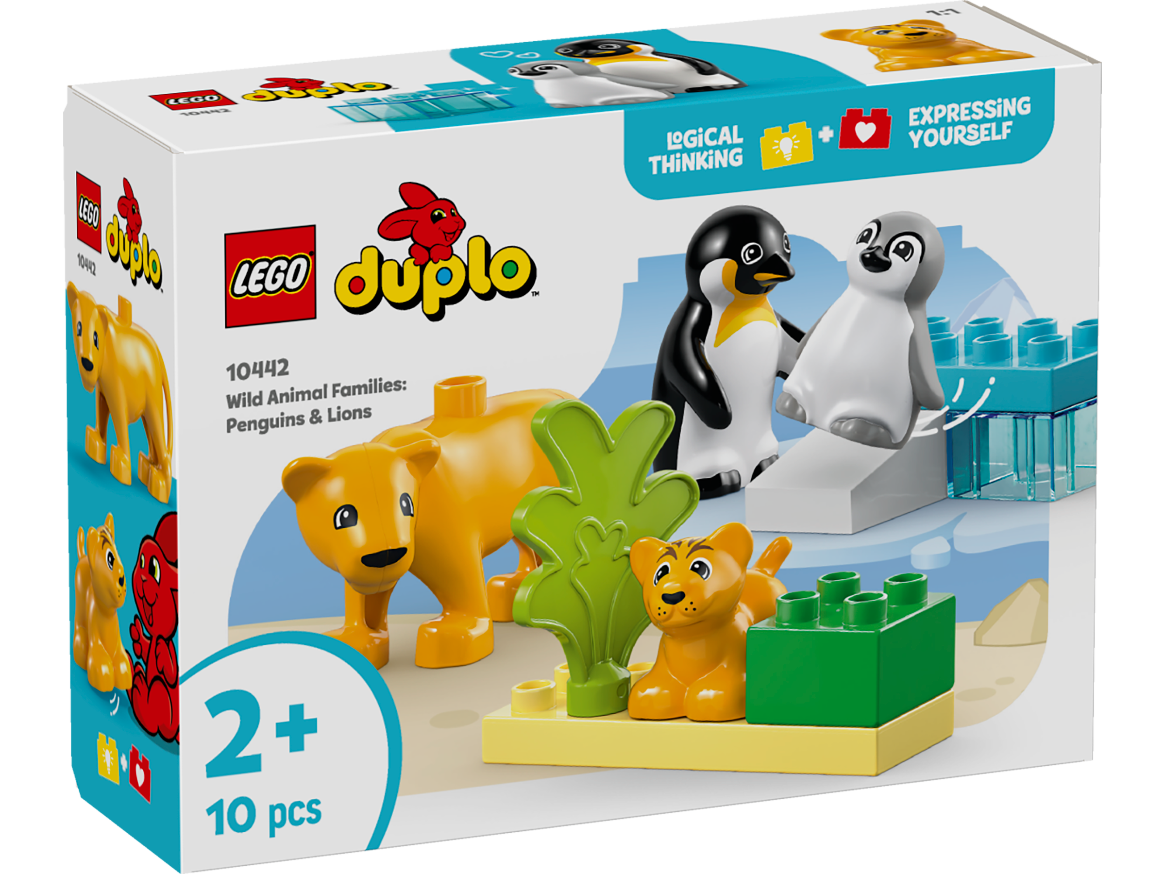LEGO DUPLO Wildtiere: Pinguine und Löwen 10442 - Bild 1