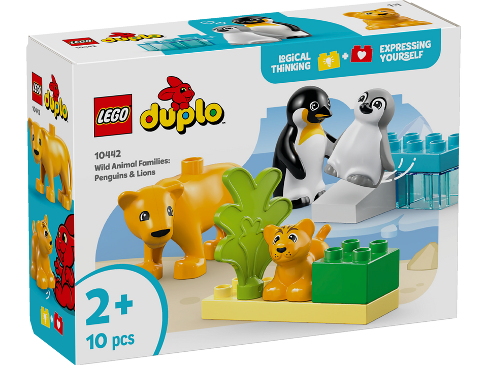LEGO DUPLO Wildtiere: Pinguine und Löwen 10442