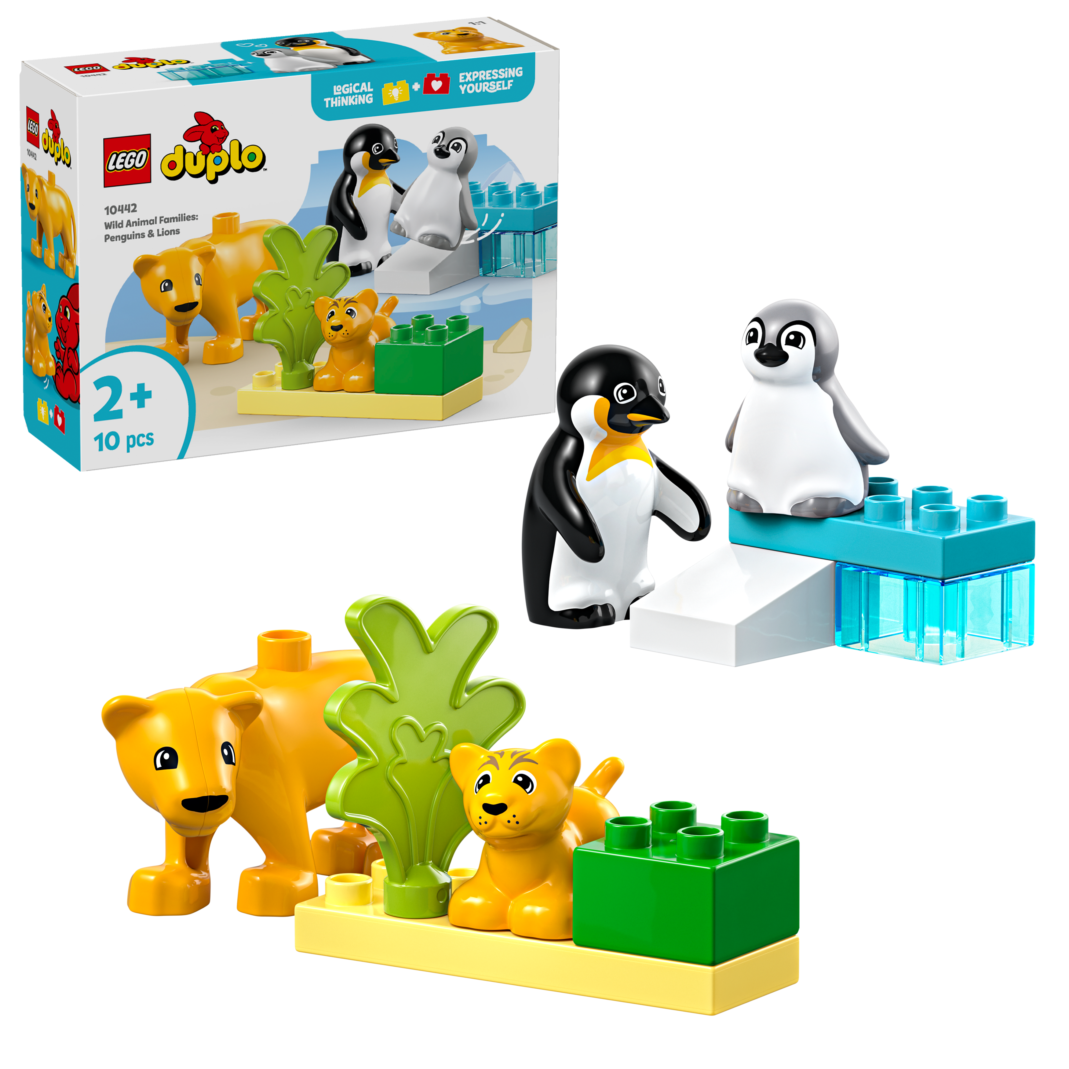 LEGO DUPLO Wildtiere: Pinguine und Löwen 10442 - Bild 6