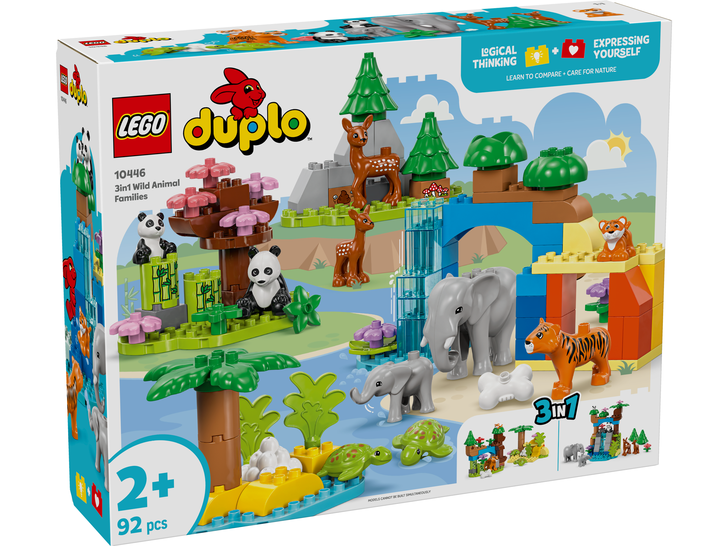LEGO DUPLO Wildtiere: 3in1 Set 10446 - Bild 1