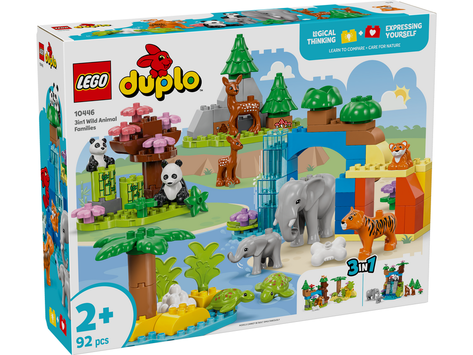 LEGO DUPLO Wildtiere: 3in1 Set 10446