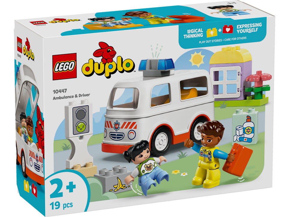 LEGO Duplo Rettungswagen mit Fahrer 10447