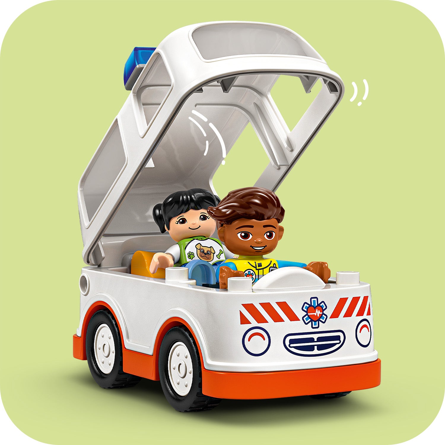 LEGO Duplo Rettungswagen mit Fahrer 10447 - Bild 4