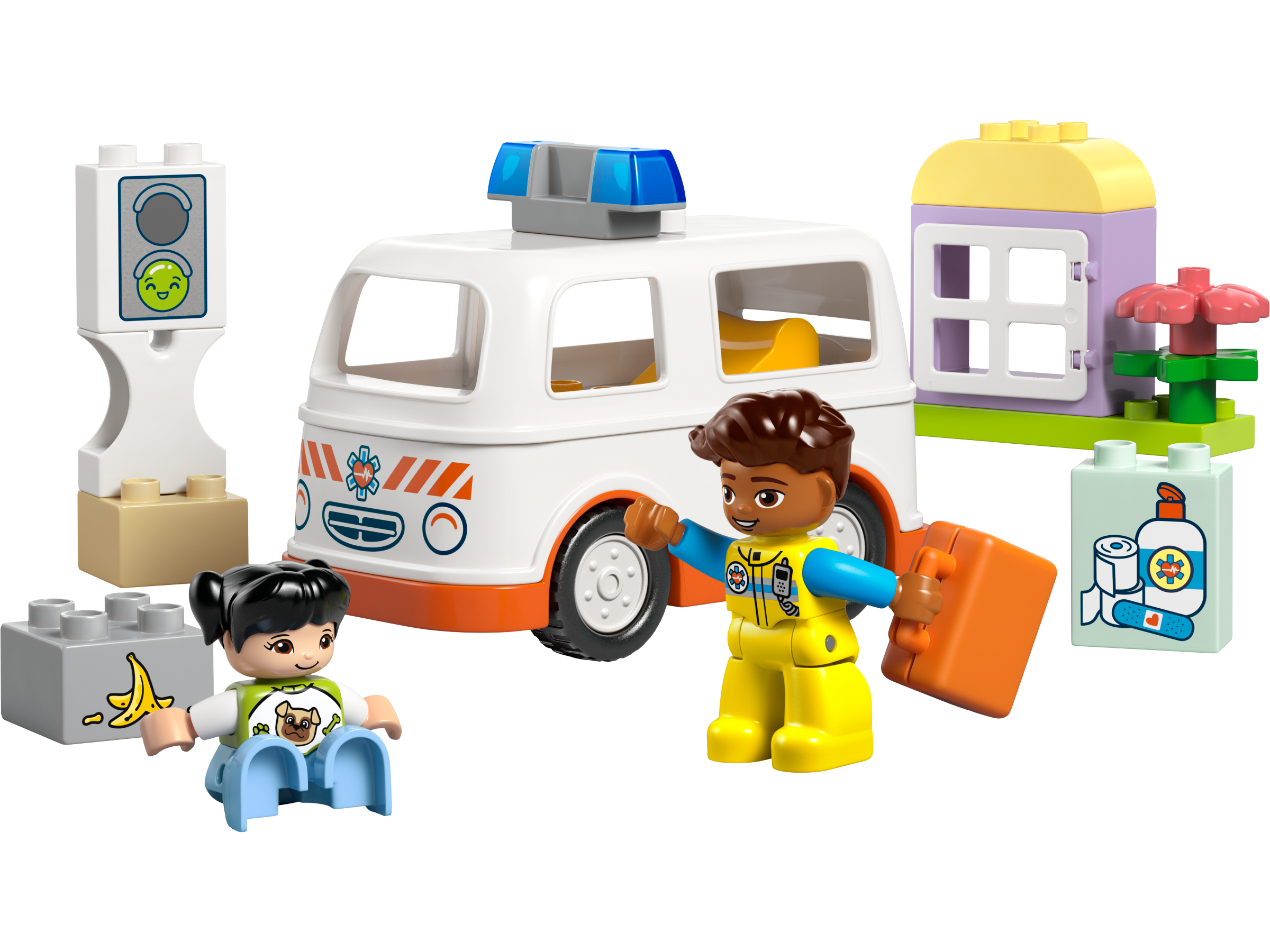 LEGO Duplo Rettungswagen mit Fahrer 10447 - Bild 2