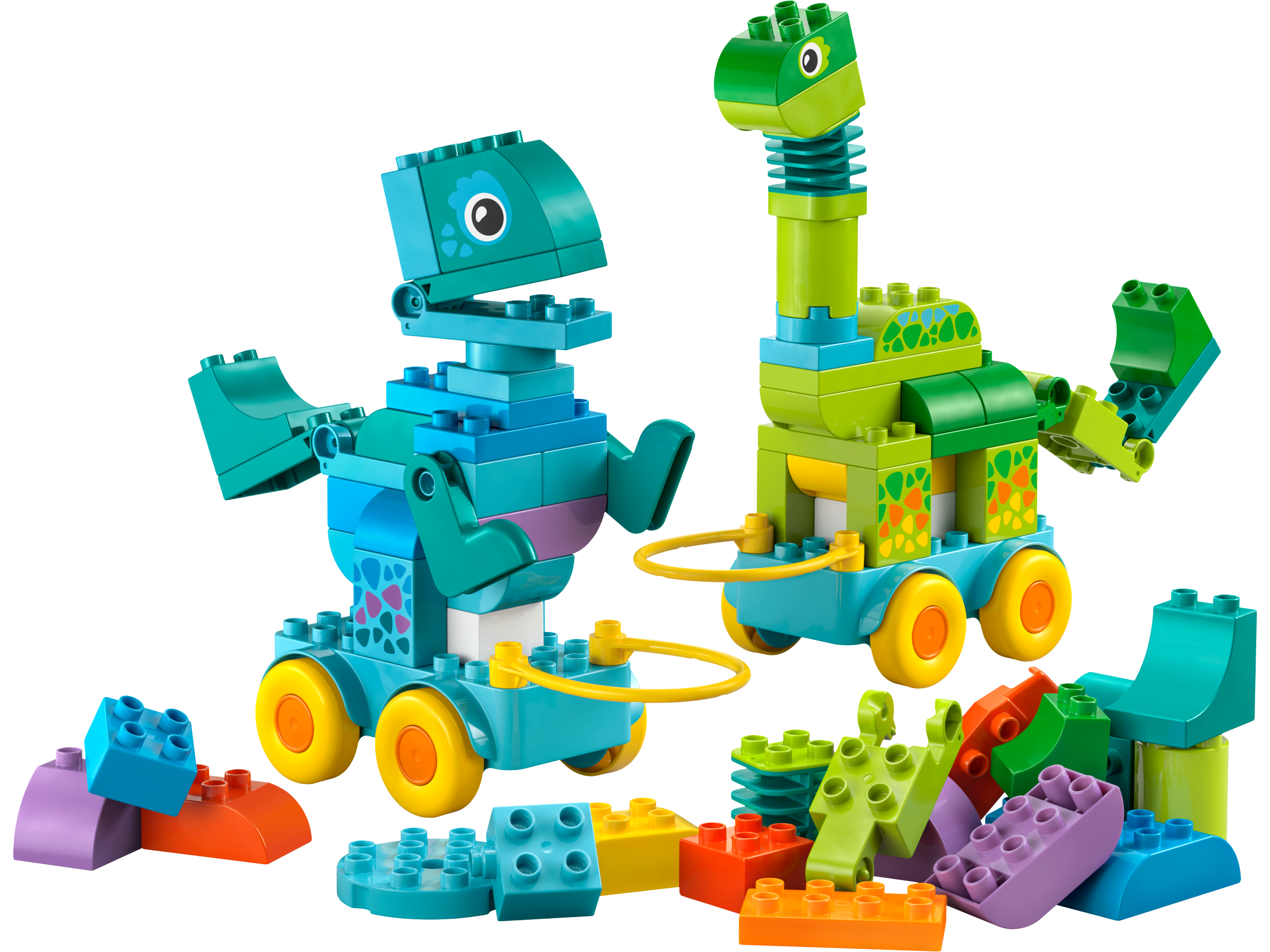 LEGO DUPLO  Dinos auf Rädern 3-in-1-Set 10451 - Bild 2