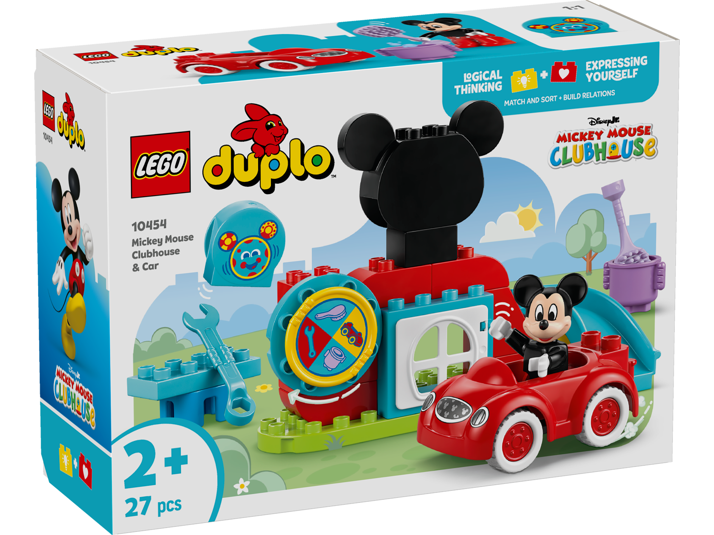 LEGO DUPLO Mickys Clubhaus und Auto 10454 - Bild 1