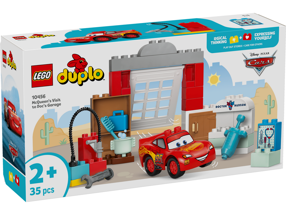 LEGO DUPLO  McQueens Besuch in Docs Werkstatt 10456