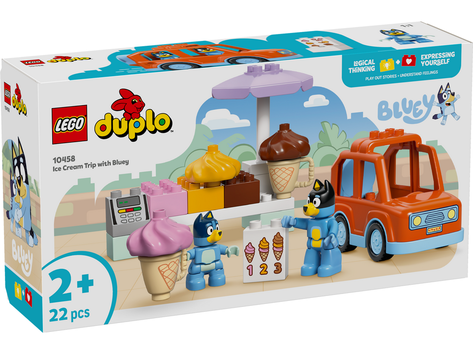 LEGO DUPLO Ausflug zur Eisdiele mit Bluey 10458