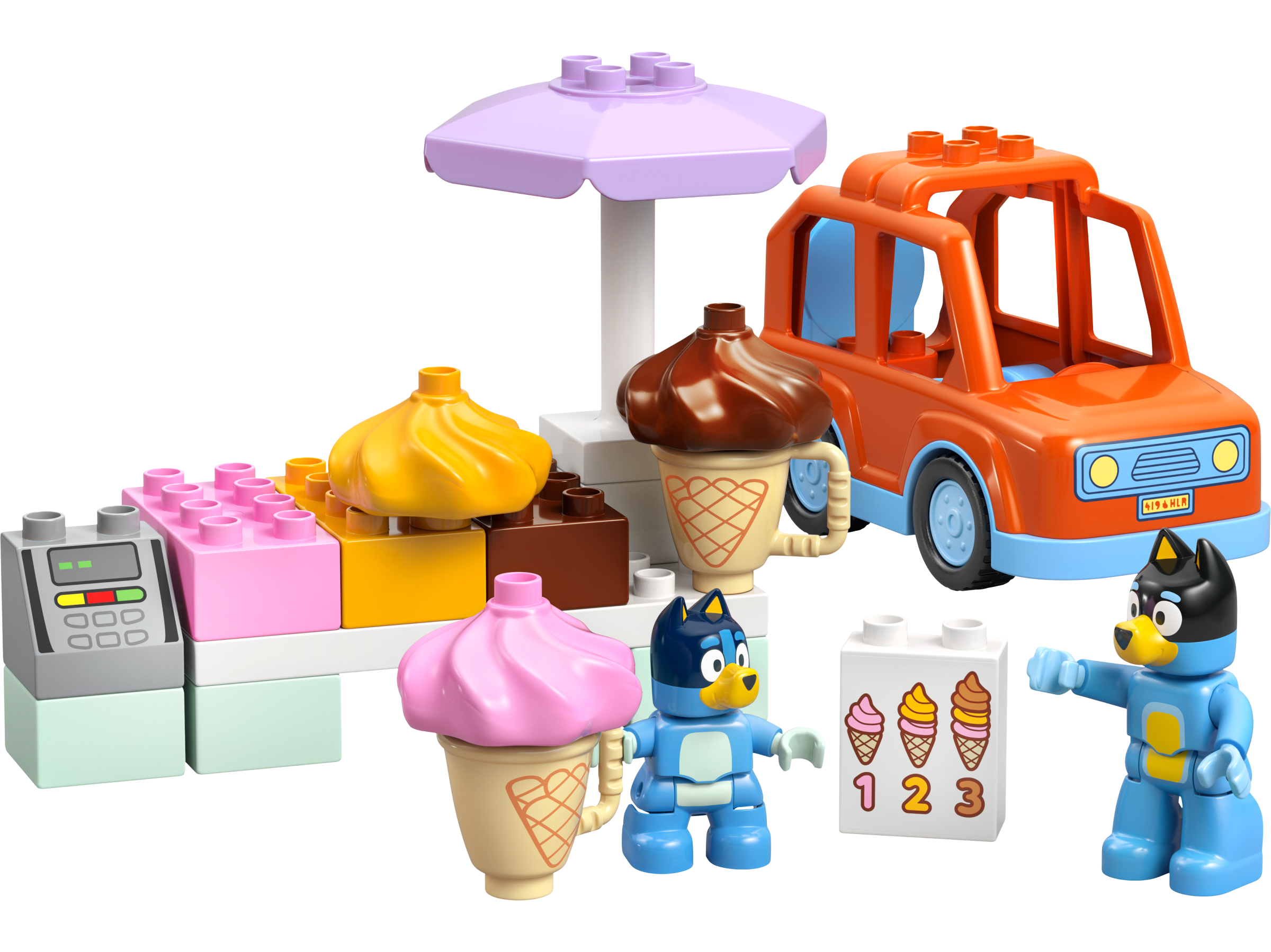 LEGO DUPLO Ausflug zur Eisdiele mit Bluey 10458 - Bild 2