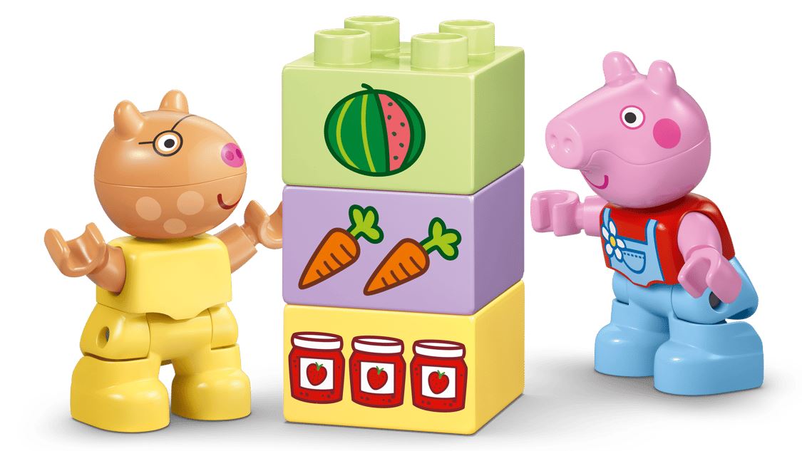 LEGO DUPLO 10468 Peppa Pig Traktor und Marktstand - Bild 3