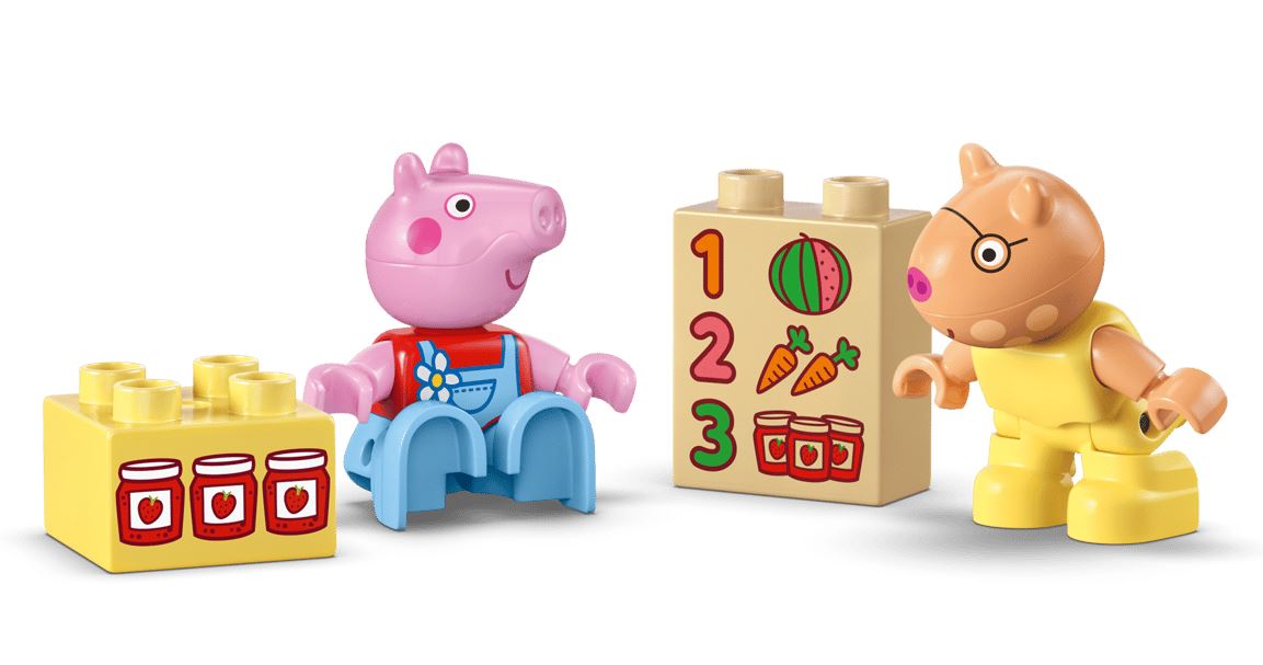 LEGO DUPLO 10468 Peppa Pig Traktor und Marktstand - Bild 5