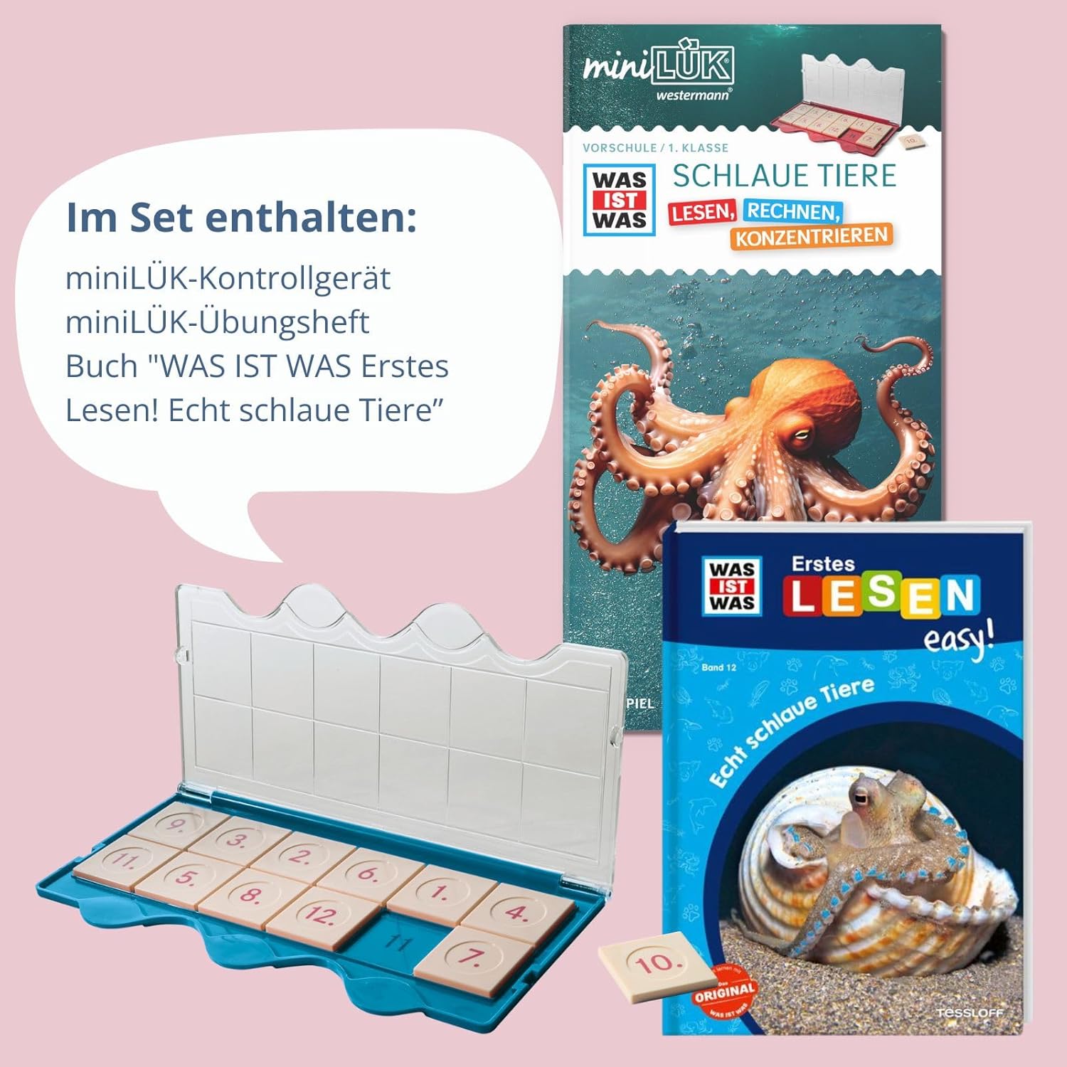 Mini Lük Set WWW Schlaue Tiere - Bild 2