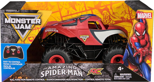 RC Monster Jam Spider Man 1:24