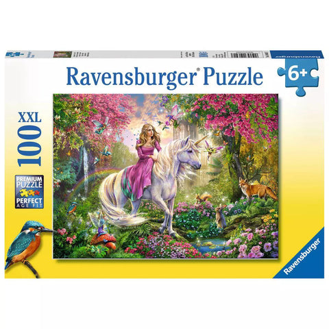 Verpackung Ravensburger Puzzle Magischer Ausritt, 100 XXL Teile