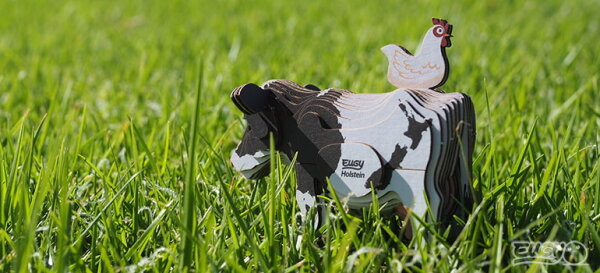 3D Bastelset  Holstein Kuh - Bild 3