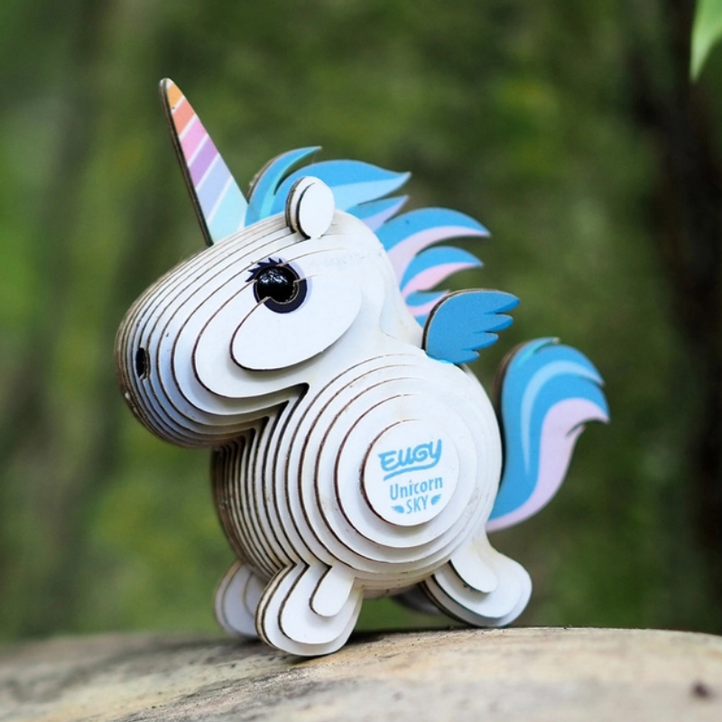 3D Bastelset Einhorn Pegasus - Bild 4