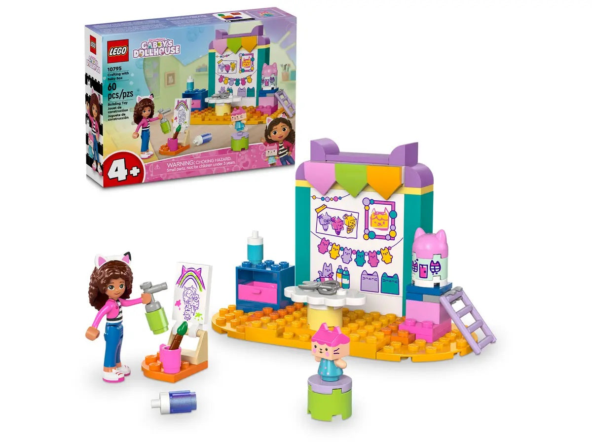LEGO Gabby's Dollhouse Bastelspass mit Baby Box 10795 - Bild 3