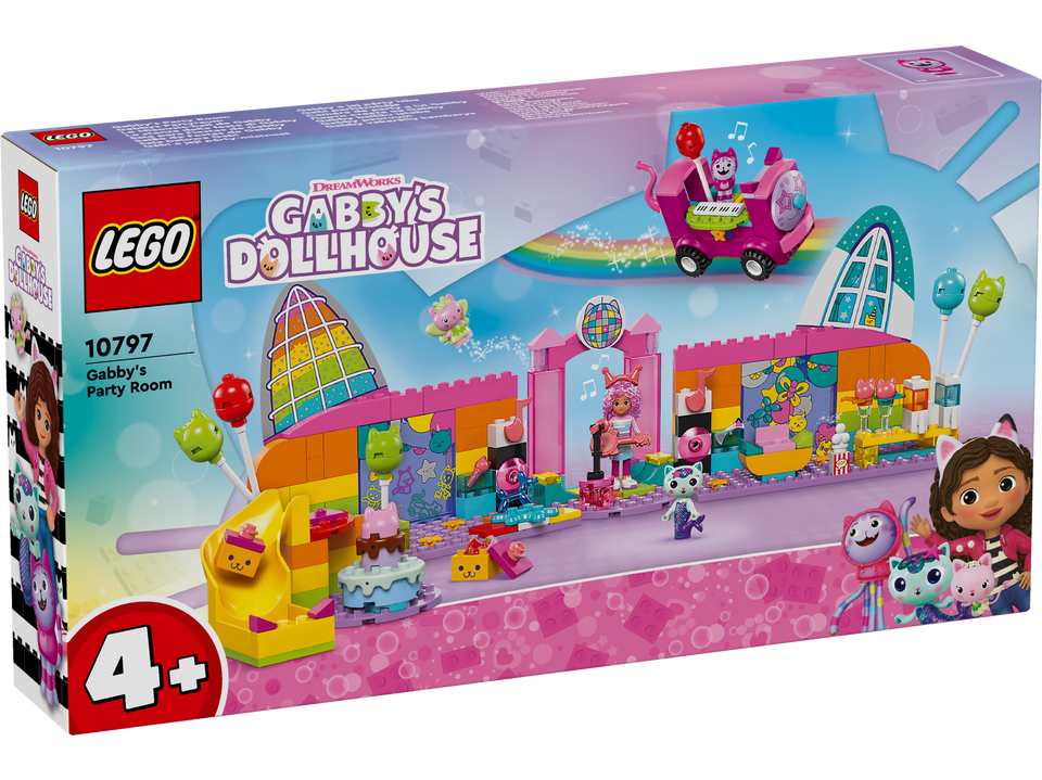 LEGO Gabby's Dollhouse Partyraum 10797