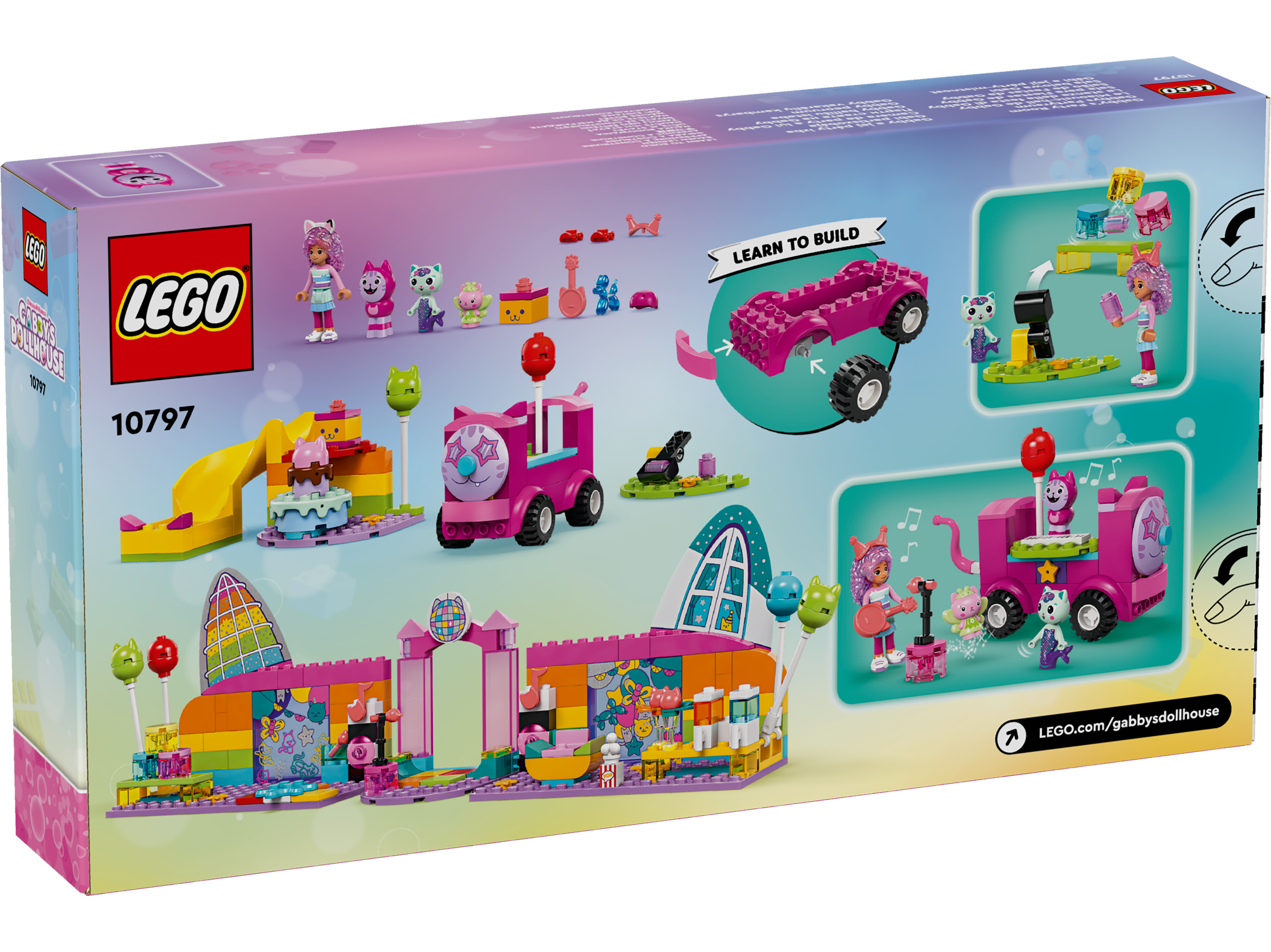 LEGO Gabby's Dollhouse Partyraum 10797 - Bild 9
