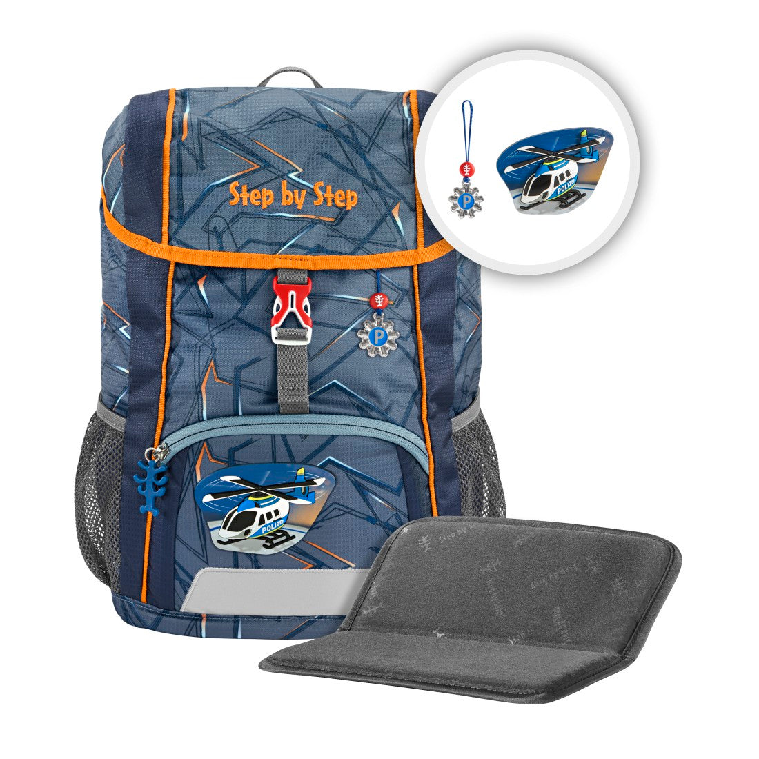 Step by Step KID Rucksack - Set Helicopter Sam, 3-teilig - Bild 2