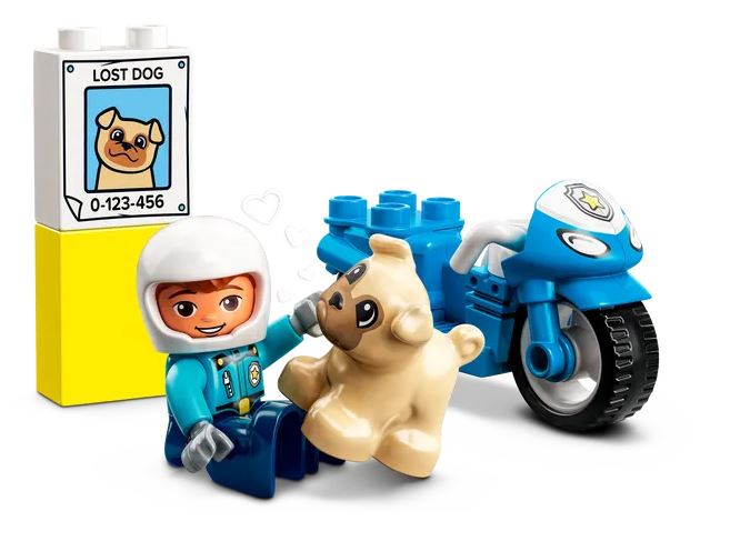 LEGO DUPLO Polizeimotorrad 10967 - Bild 3