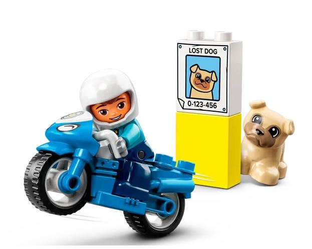 LEGO DUPLO Polizeimotorrad 10967 - Bild 4