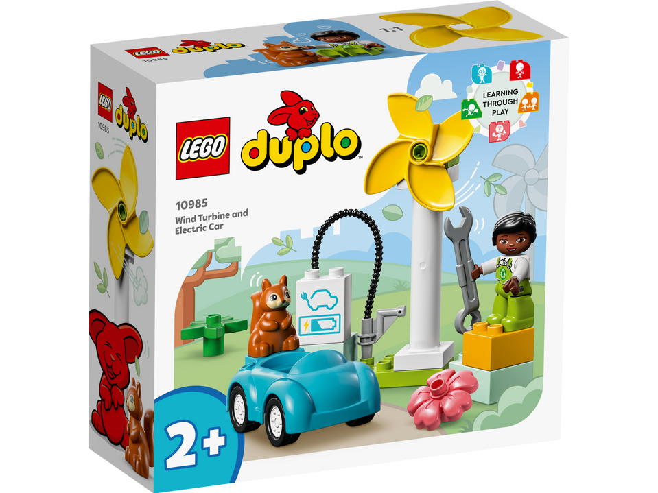 LEGO Duplo Windrad und Elektroauto 10985