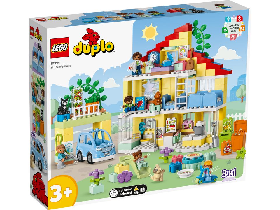 LEGO DUPLO 3-in-1-Familienhaus 10994