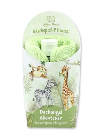 Waschspass Pflegeset 2-teilig: Dschungel Abenteuer - Bild 1
