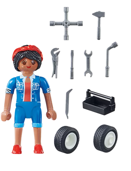 PLAYMOBIL Mechanikerin 71164 - Bild 2