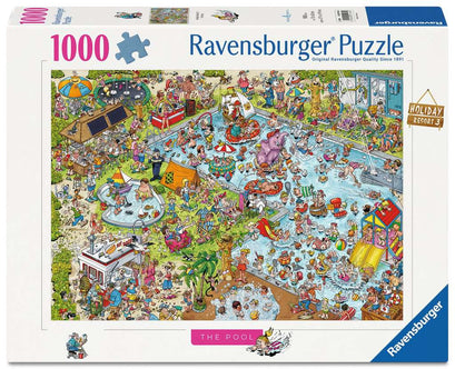 Puzzle 1000 Teile Holiday Resort The Pool 01.164